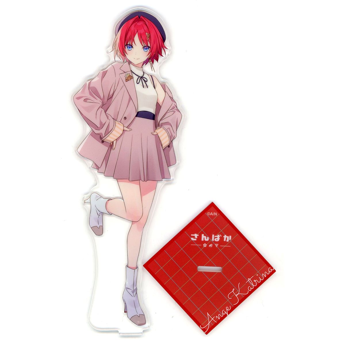 Ange Katrina Virtual YouTuber Nijisanji BIG Acrylic Stand Sanbaka 5th Anniversary [USED]