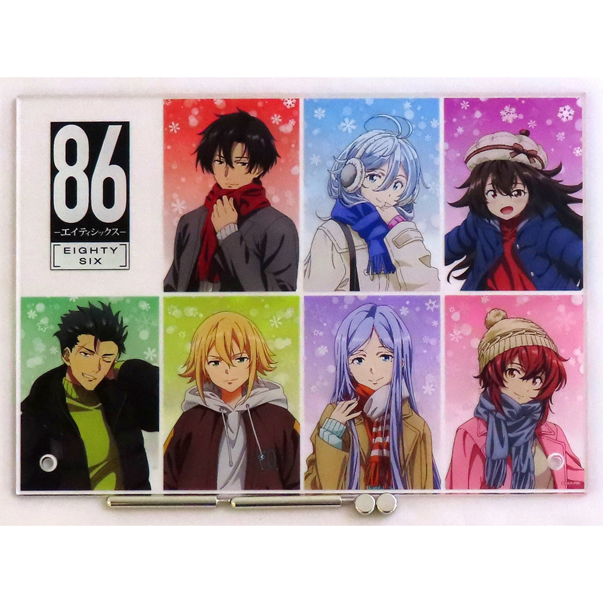 Group B5 Acrylic Plate 86 EIGHTY-SIX A Prize [USED]