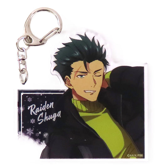 86 Raiden Shuga Oshi Kuji Acrylic Keychain Prize D Keychains [USED]