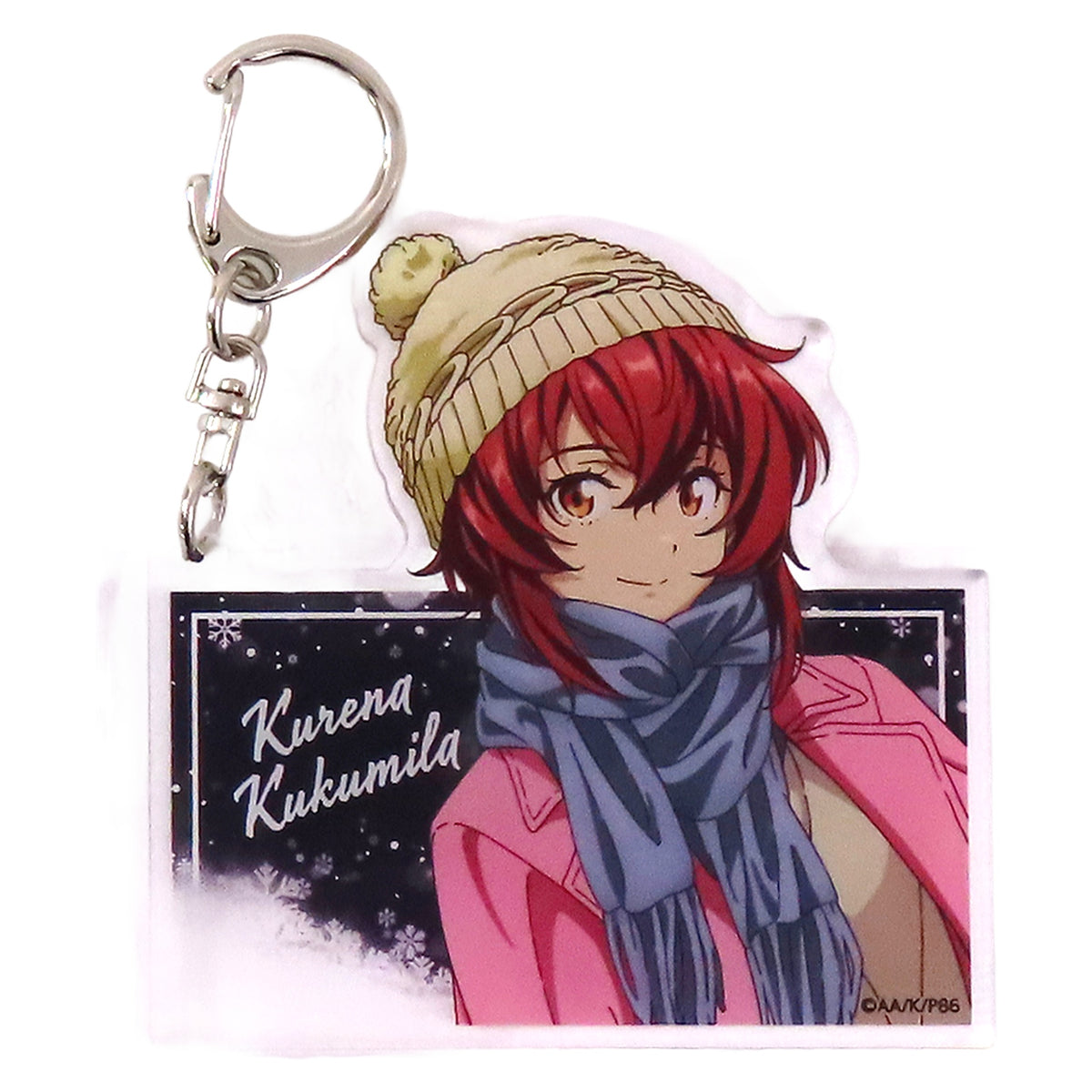 86 Kurena Kukumila Oshi Kuji Acrylic Keychain Prize D Keychains [USED]