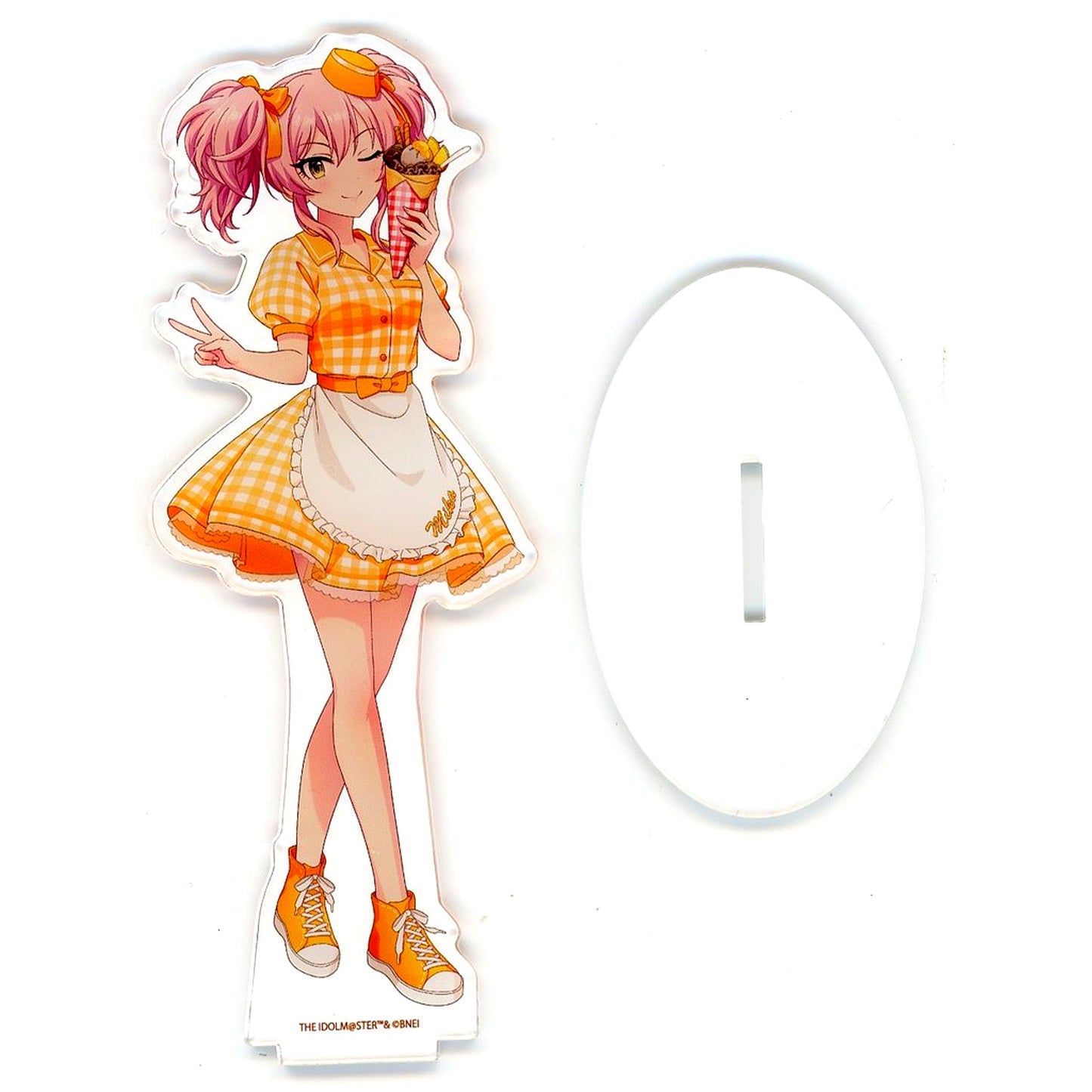 Mika Jogasaki 06. Crepe Shop Ver. Idolmaster Cinderella Girls x Marion Crepes Acrylic Stand [USED]