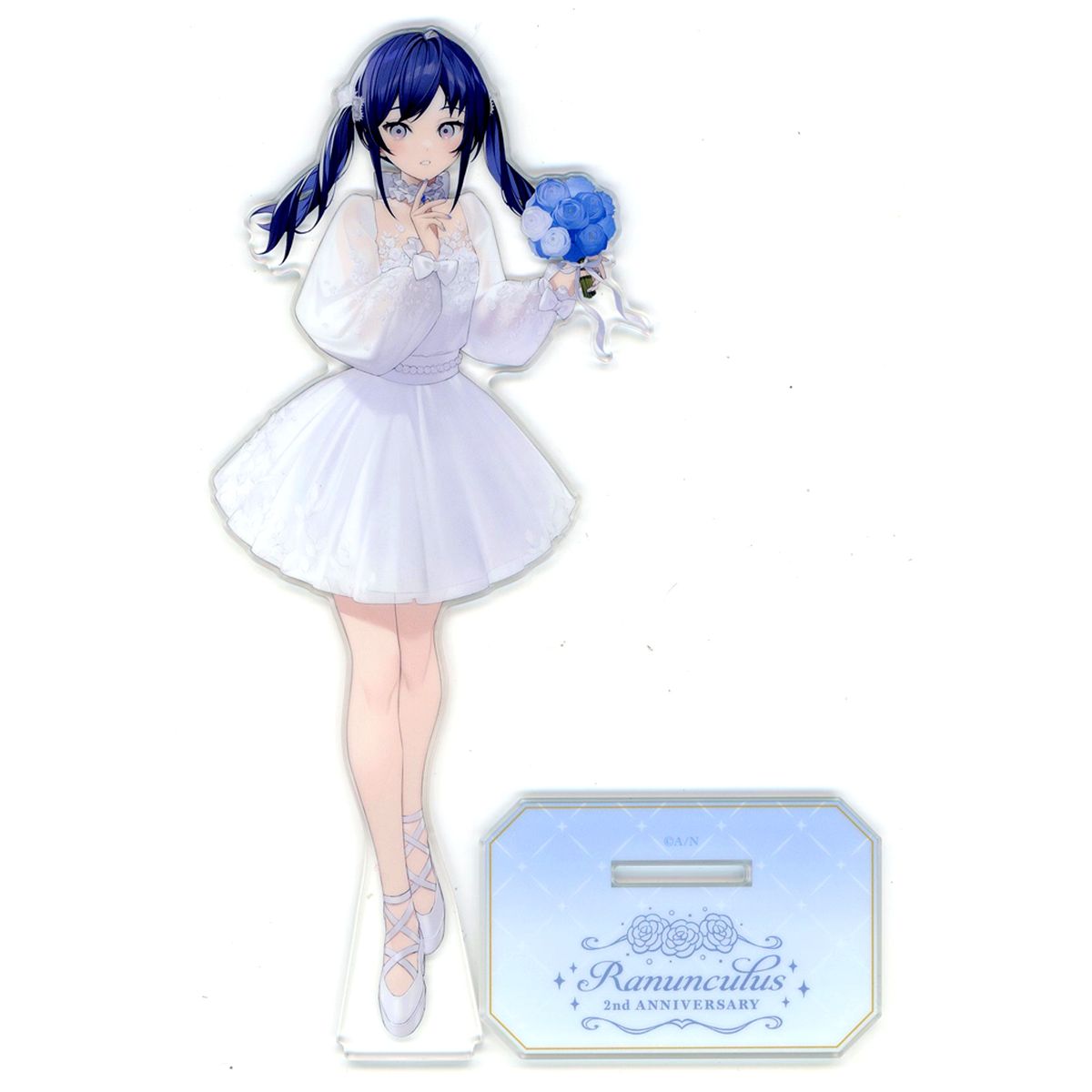 Ponto Nei Big Acrylic Stand Virtual YouTuber Nijisanji Ranunculus 2nd Anniversary Goods [USED]