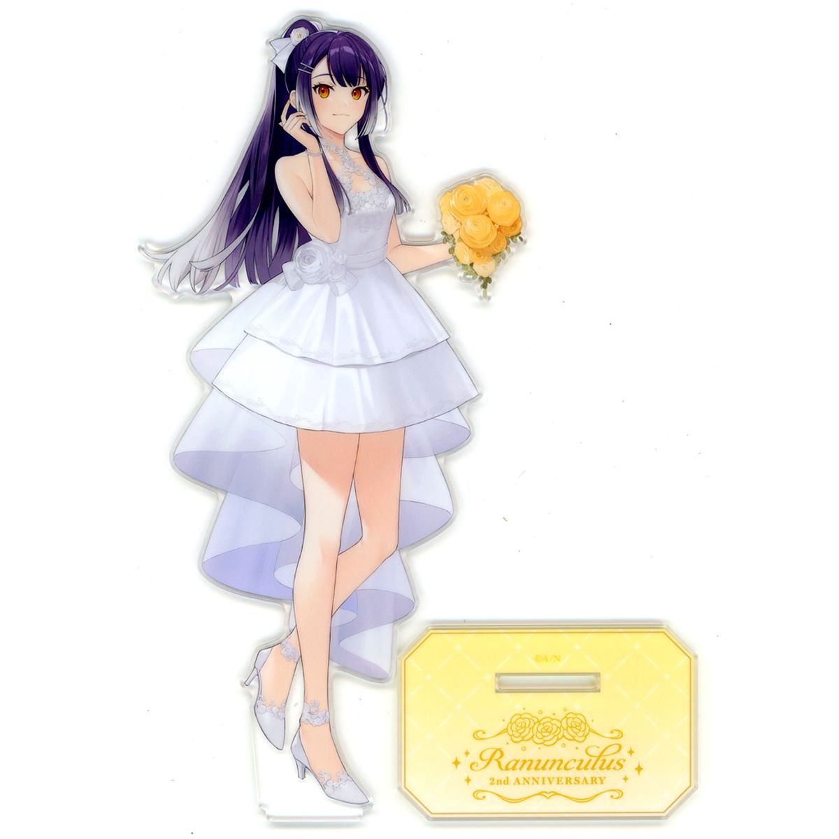 Umise Yotsuha Big Acrylic Stand Virtual YouTuber Nijisanji Ranunculus 2nd Anniversary Goods [USED]