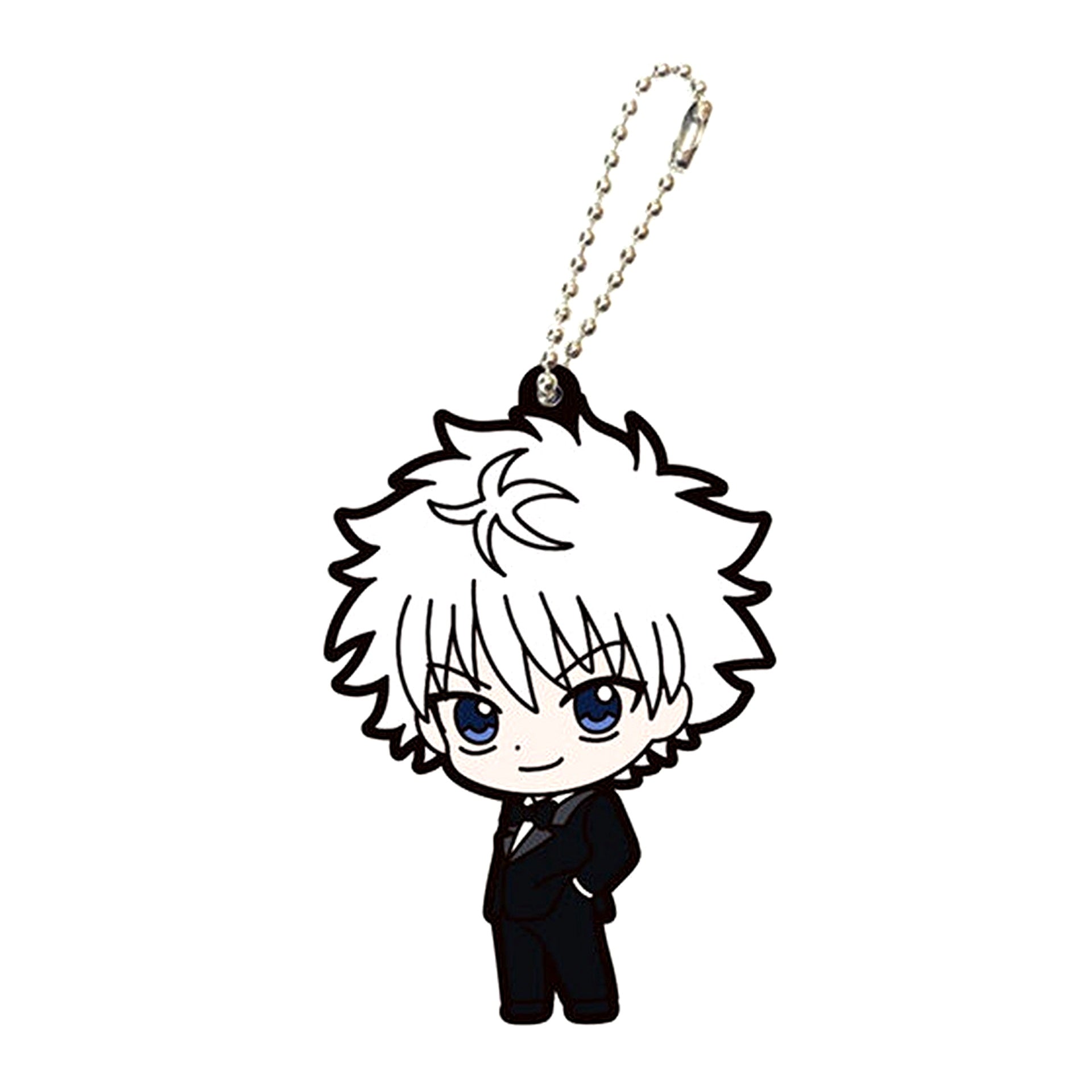 Killua Zoldyck HUNTER x HUNTER Capsule Rubber Mascot Vol.4 [USED]