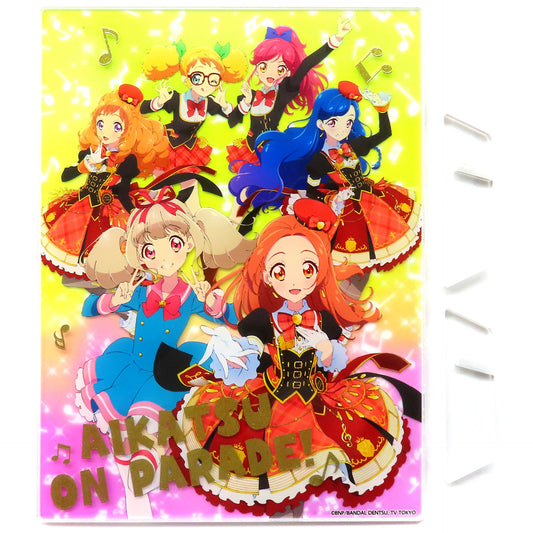 Dream Academy Group Acrylic Art Board Aikatsu on Parade! Aikatsu! Official Shop Glitter Garapon A Prize [USED]