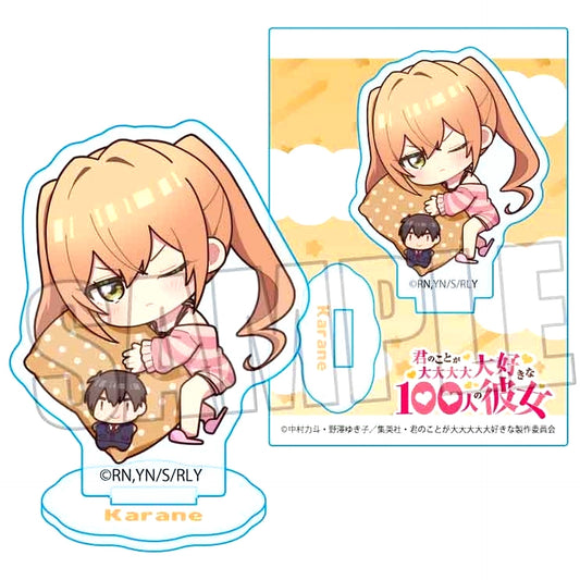 Karane Inda Sleepy Ver. Gyugyutto Mini Stand The 100 Girlfriends Who Really, Really, Really, Really, Really Love You [USED]