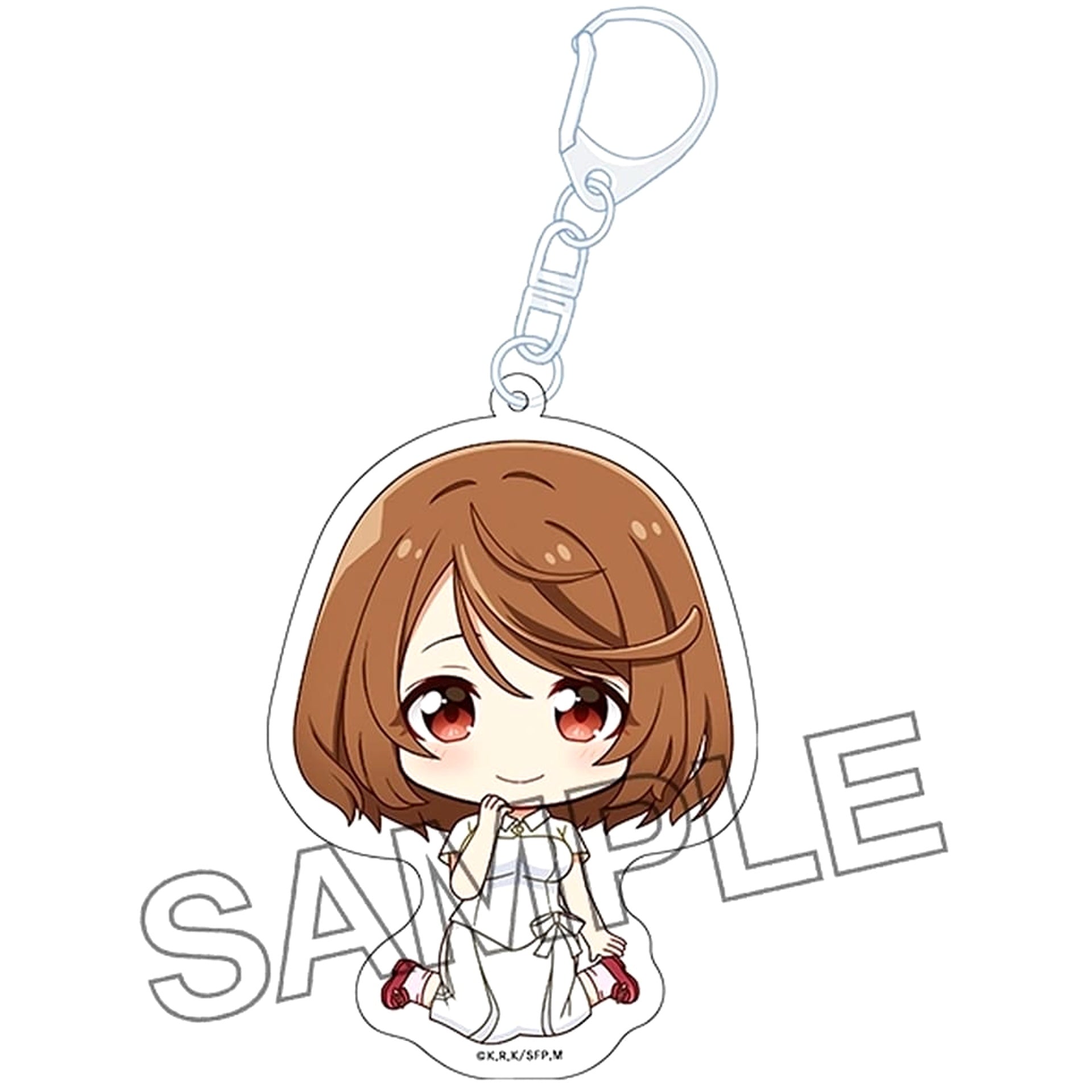 Shangri-La Frontier Rei Saiga Petanko Acrylic Keychain Vol.2 Keychains [USED]