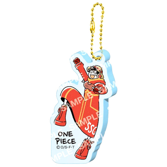 Monkey D. Luffy One Piece Acrylic Keychain Collection Yuru suta Part 1 [USED]
