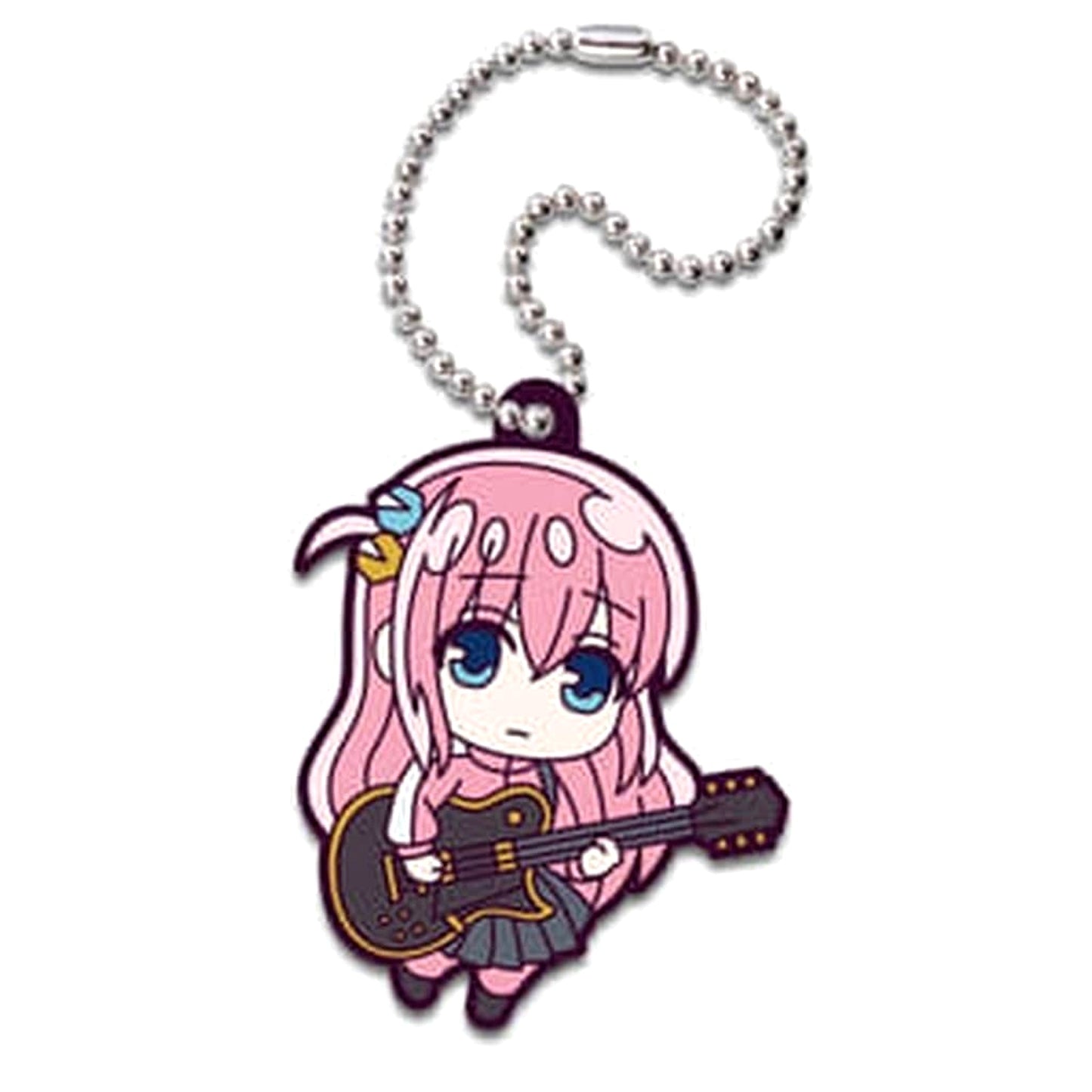 Bocchi The Rock! Hitori Goto A Defo Rubber! Keychain Keychains [USED]