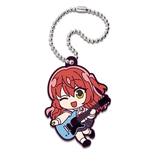 Ikuyo Kita Bocchi The Rock! Defo Rubber! Keychain [USED]