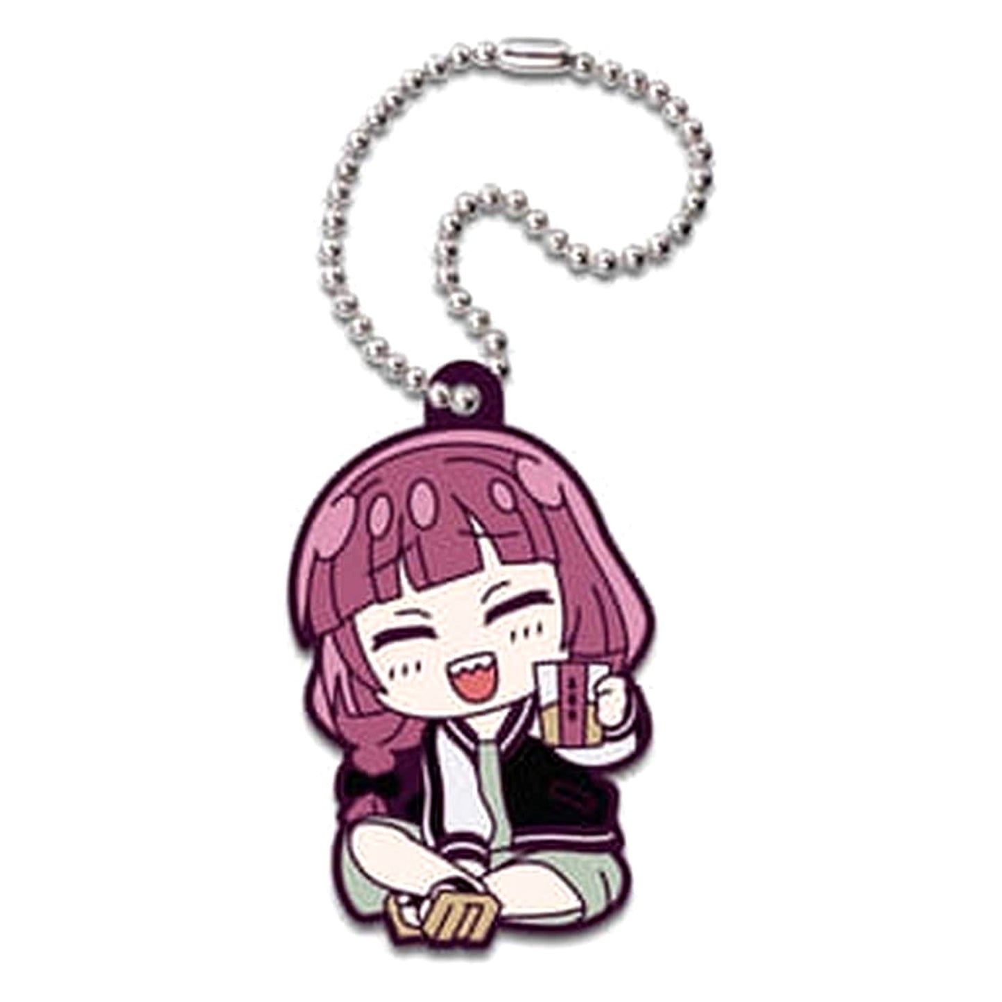 Kikuri Hiroi Bocchi The Rock! Defo Rubber! Keychain [USED]