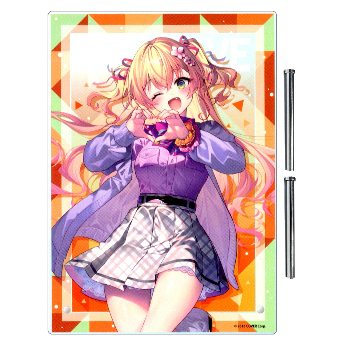 Momosuzu Nene Acrylic Board After School Nepolabo Virtual YouTuber Hololive GiGO Limited [USED]