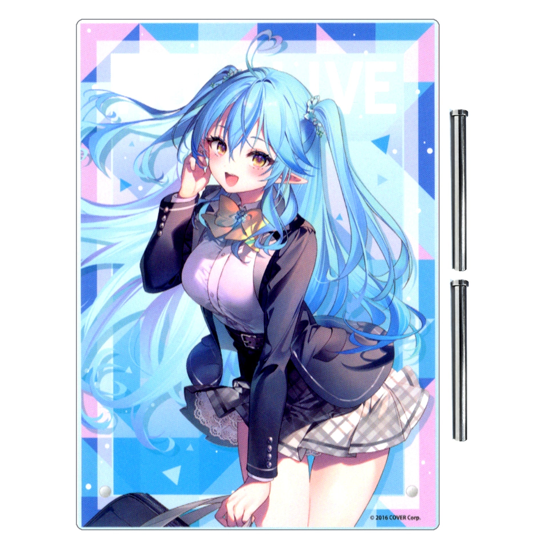 Yukihana Lamy Virtual YouTuber Hololive After School Nepolabo GiGO Limited Acrylic Board [USED]