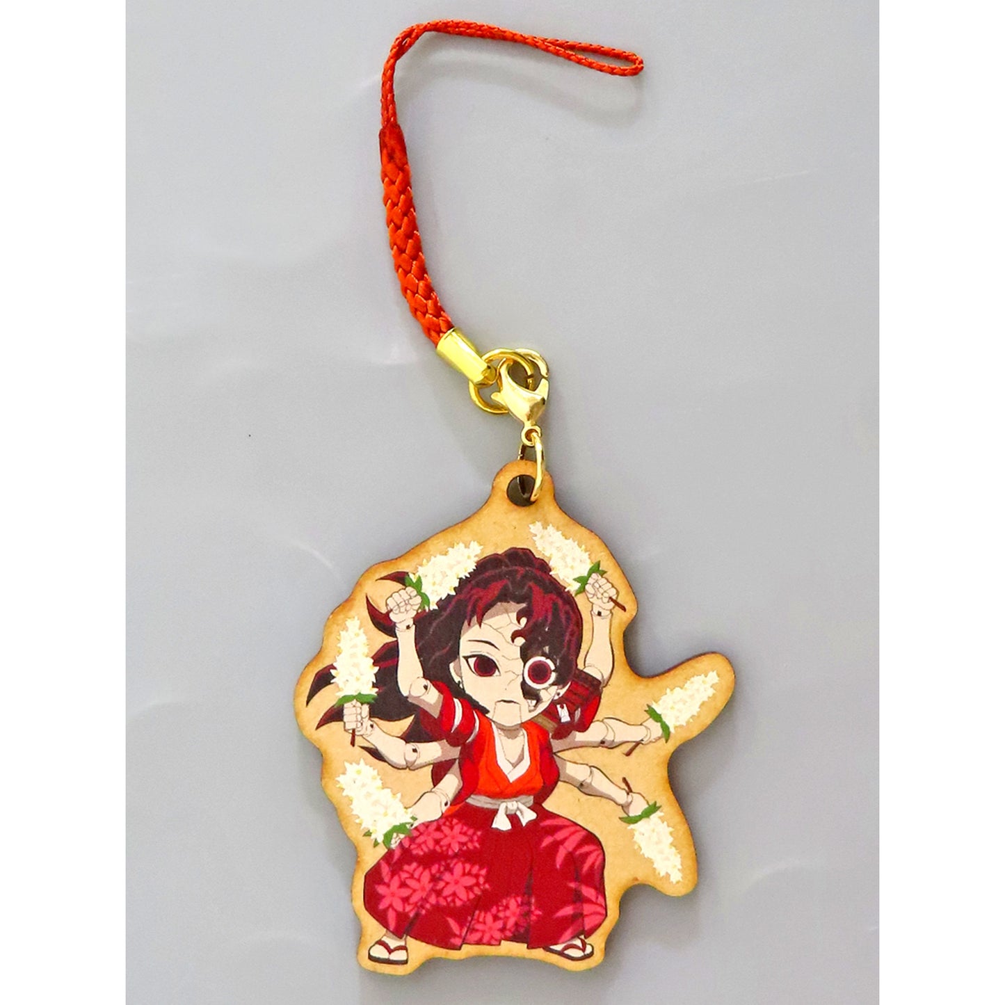 Yoriichi Type Zero Demon Slayer Wooden Keychain Vol. 3 Nijigen no Mori Mystery Solving Walk Hashira Disappeared in the Flower Village Participation Bonus [USED]