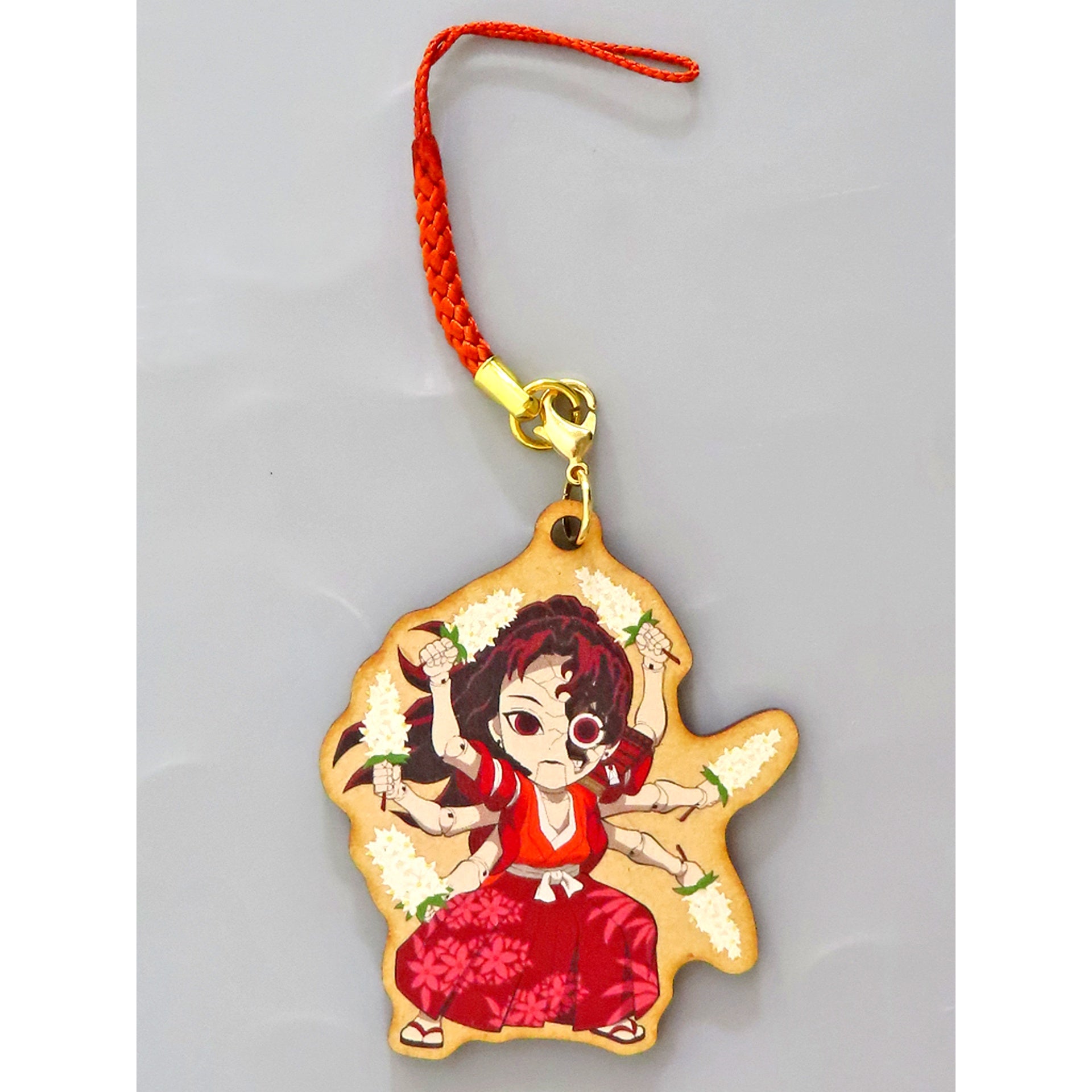 Yoriichi Type Zero Demon Slayer Wooden Keychain Vol. 3 Nijigen no Mori Mystery Solving Walk Hashira Disappeared in the Flower Village Participation Bonus [USED]