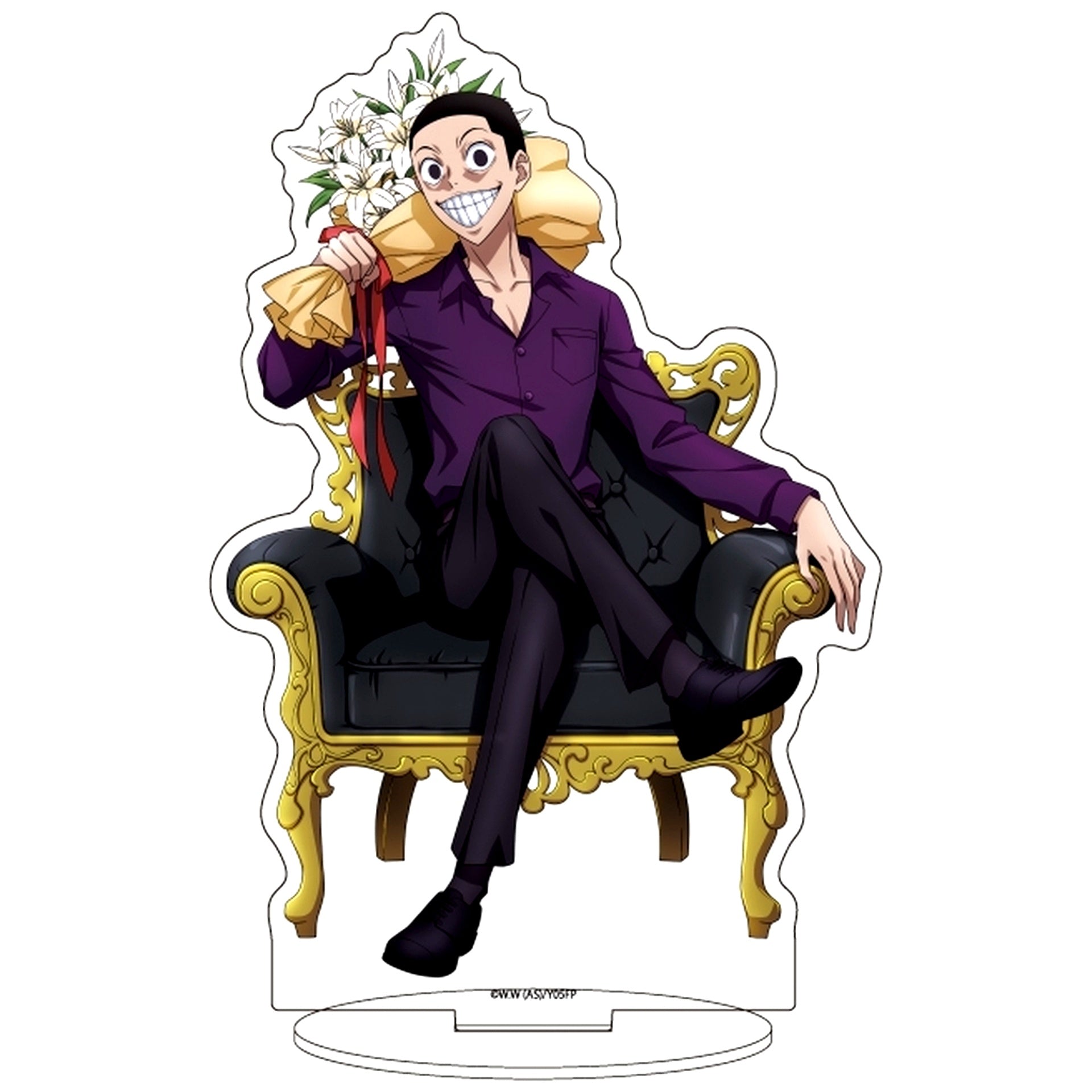 Akira Midosuji 48. 10th Anniversary Ver. Illustration Acrylic Stand Yowamushi Pedal Limit Break [USED]