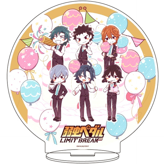 50. Group Design B Party Ver. GraffArt Illustration Acrylic Stand Yowamushi Pedal LIMIT BREAK [USED]