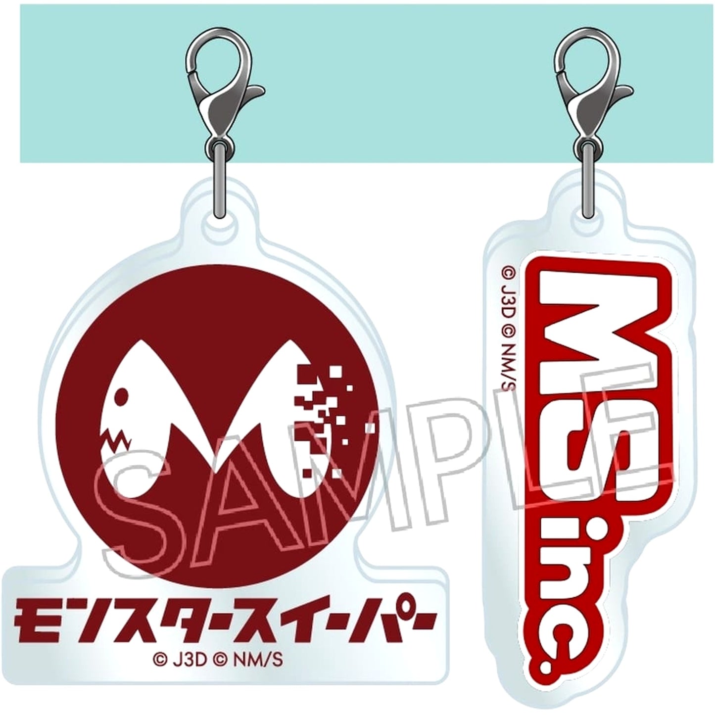 Kaiju No. 8 Monster Sweeper Motif Acrylic Keychain Keychains [USED]