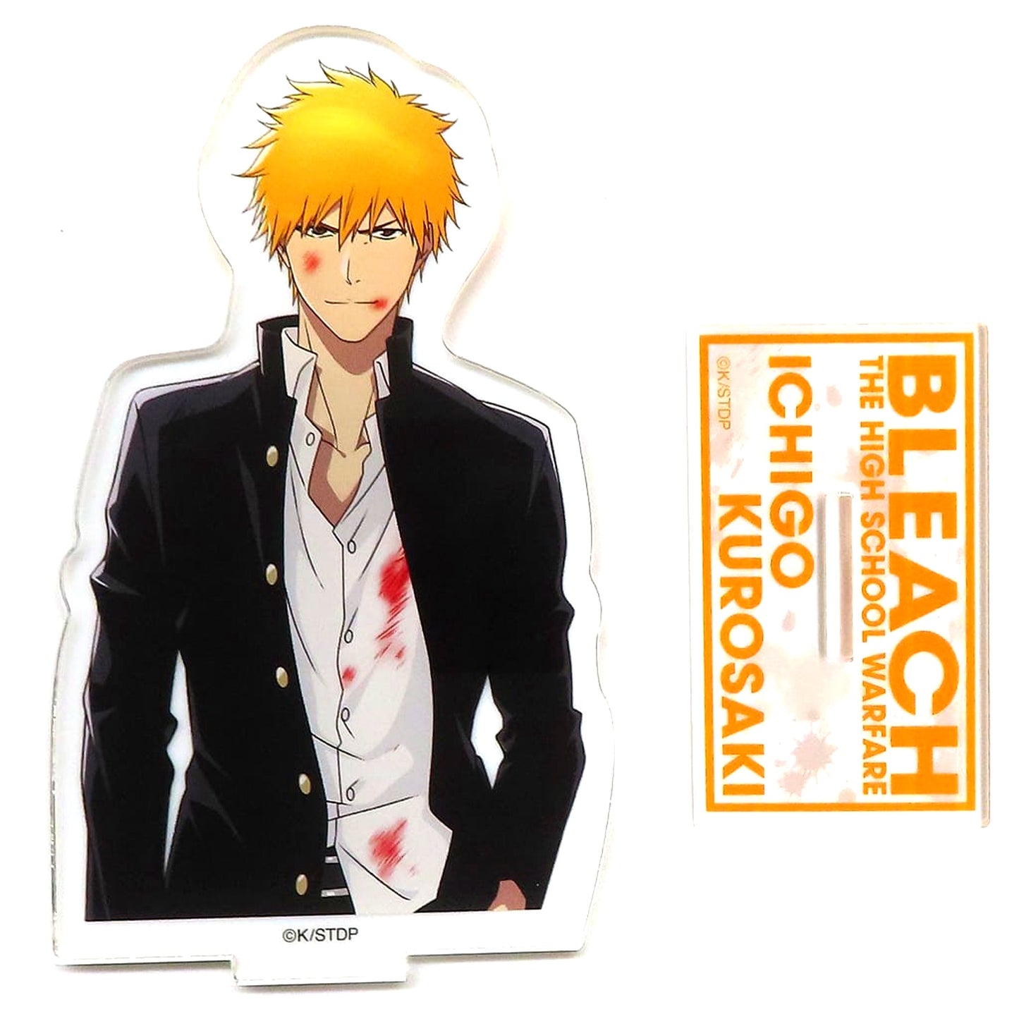 Ichigo Kurosaki BLEACH Yokohama Landmark Tower THE HIGH SCHOOL WARFARE Acrylic Stand [USED]