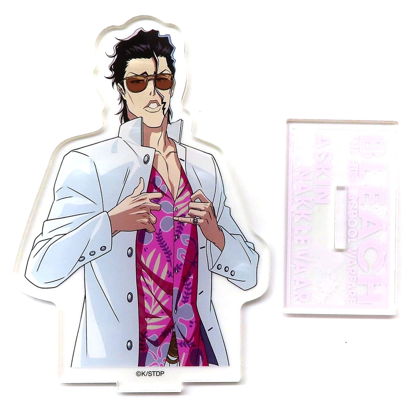 Askin Nakk Le Vaar BLEACH Yokohama Landmark Tower THE HIGH SCHOOL WARFARE Acrylic Stand [USED]