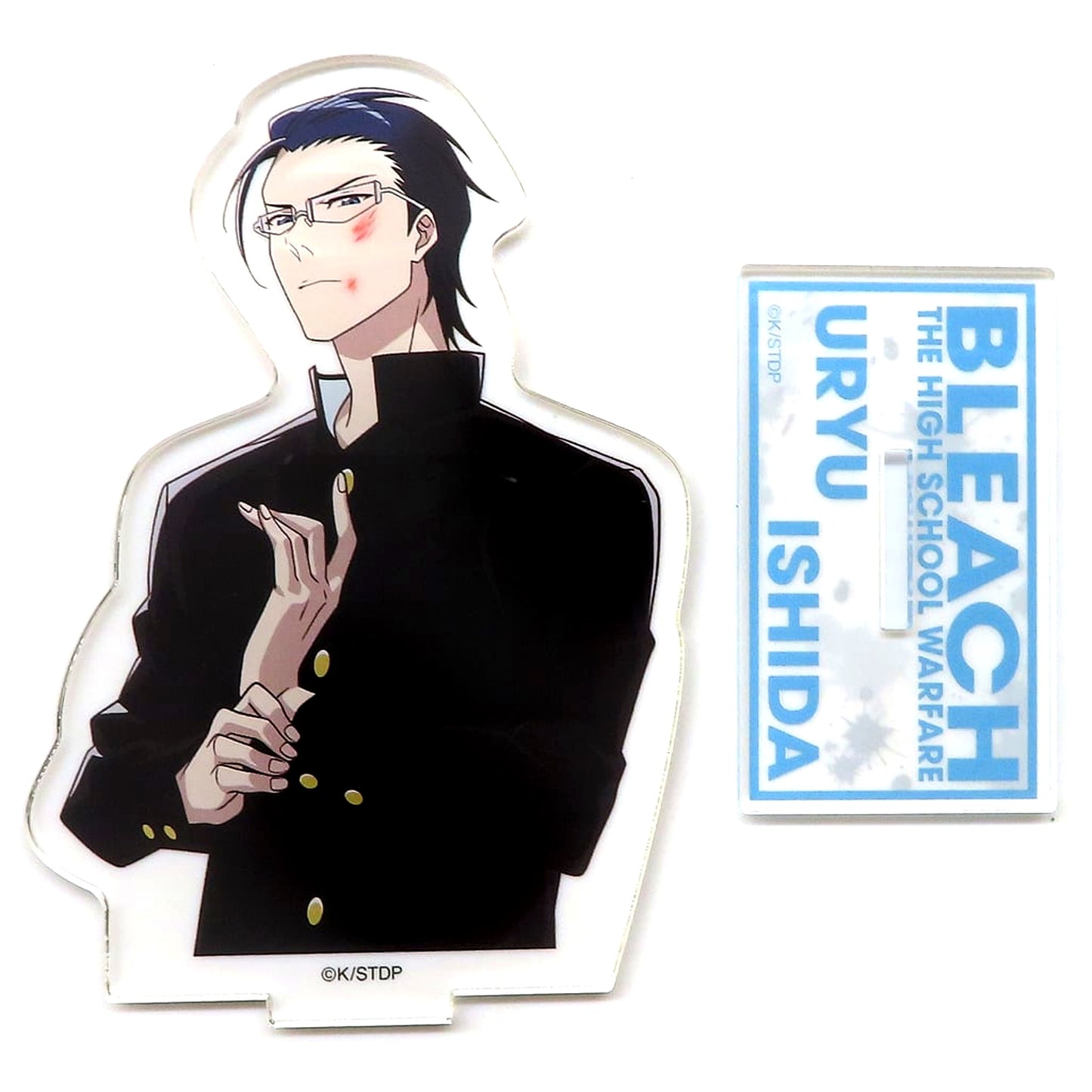 Uryu Ishida BLEACH Yokohama Landmark Tower THE HIGH SCHOOL WARFARE Acrylic Stand [USED]
