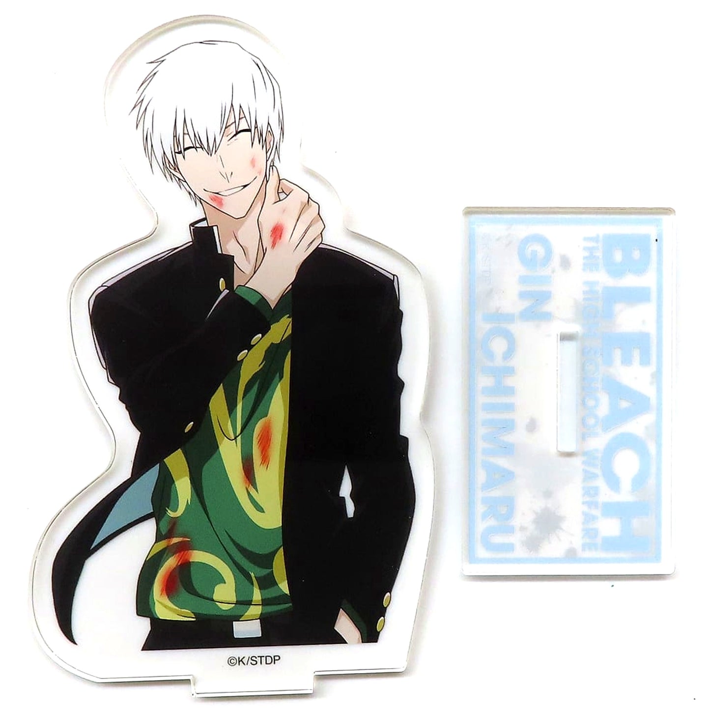 Gin Ichimaru BLEACH Yokohama Landmark Tower THE HIGH SCHOOL WARFARE Acrylic Stand [USED]