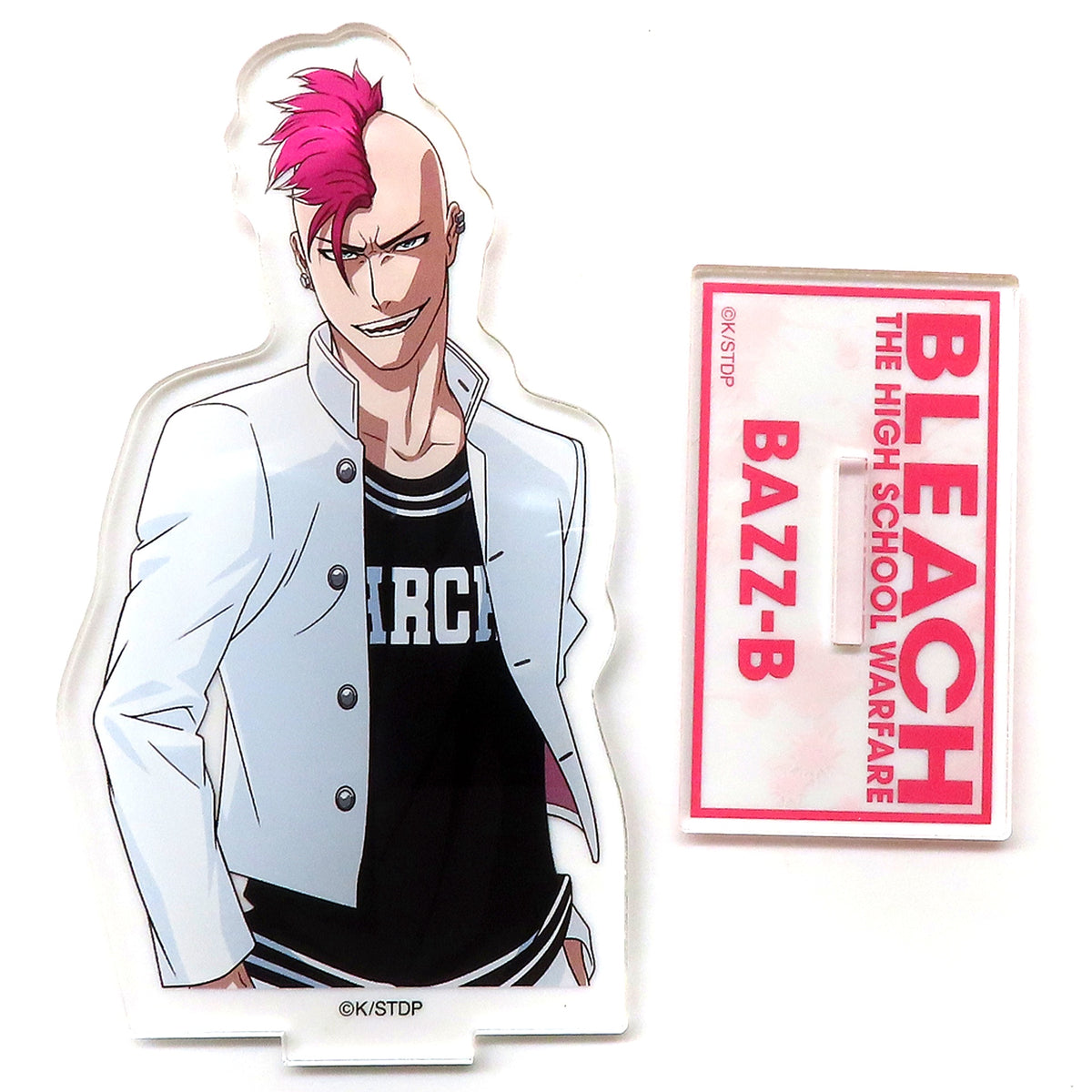Bazz-B Bleach x Yokohama Landmark Tower The High School Warfare in Cafe Fan Base Acrylic Stand [USED]