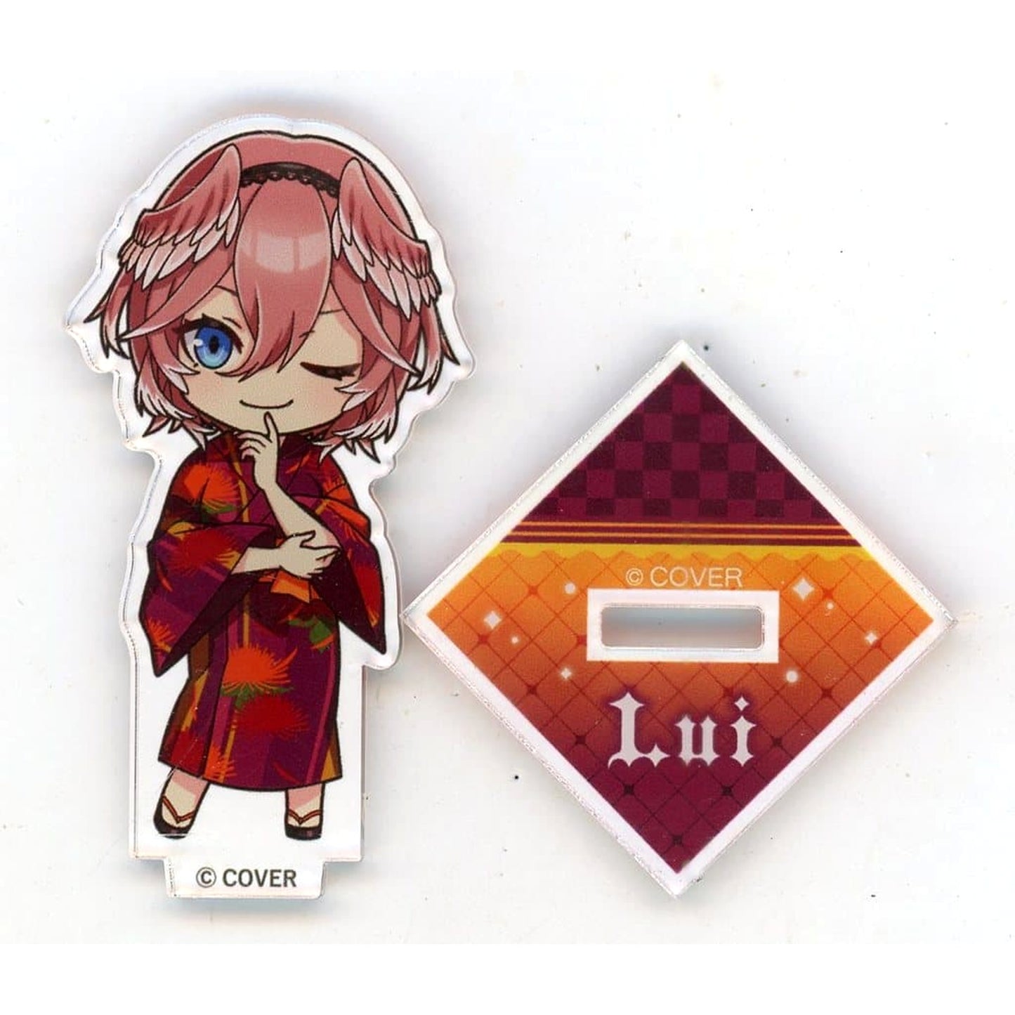 hololive x Gokurakuyu RAKU SPA Collaboration 4th Furo Life Takane Lui Trading Acrylic Stand Mini Character ver. Acrylic Stands [USED]