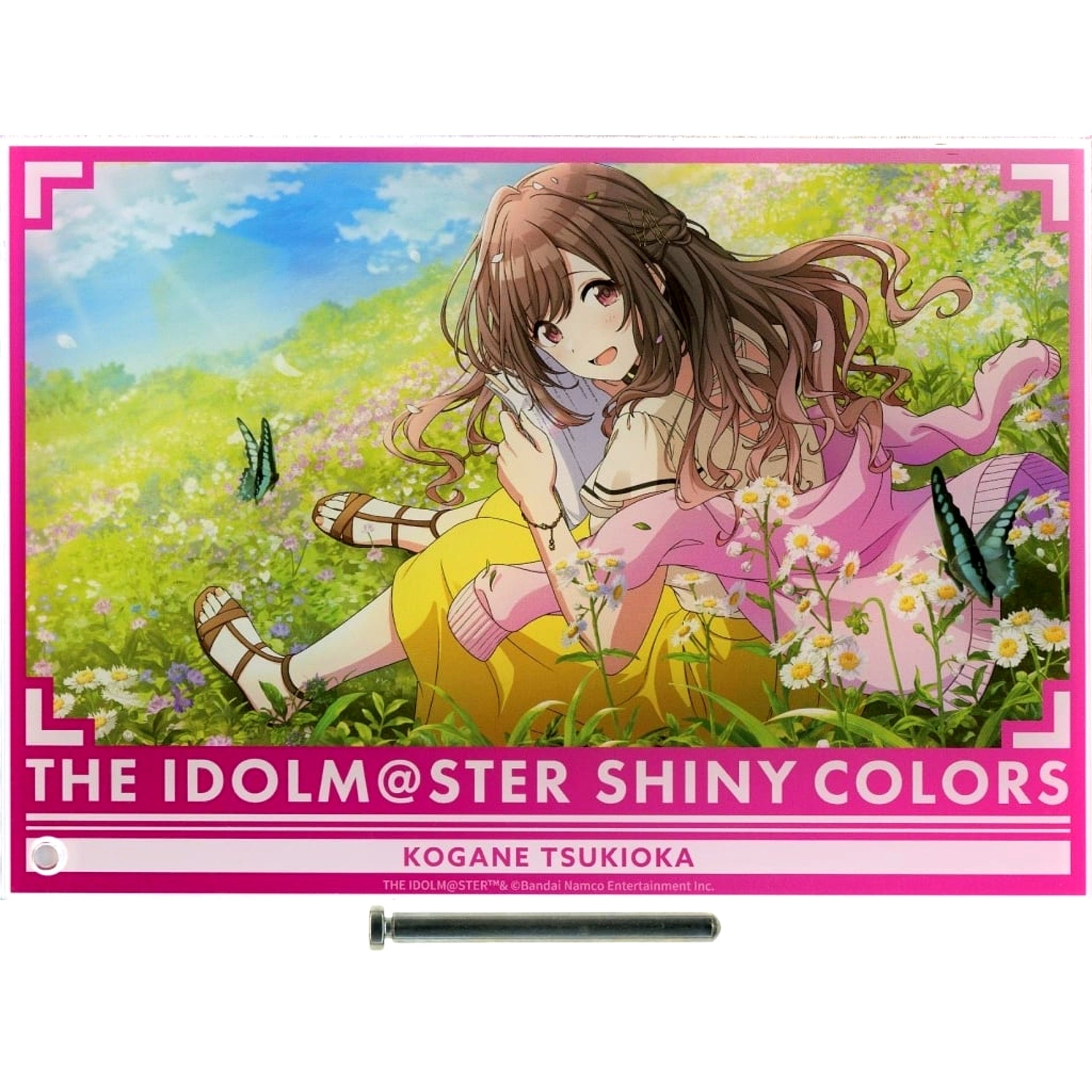 Kogane Tsukioka The Idolm@ster Shiny Colors 283PRODUCTION SHOP 2024 Street Season A5 Acrylic Art Yoka Nioi no Suru Youki Yaken [USED]