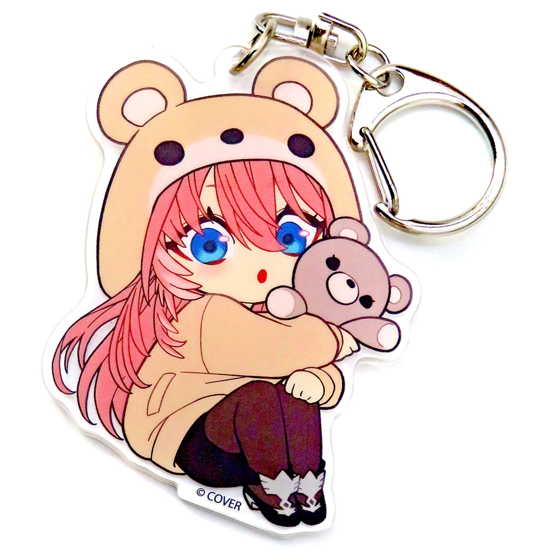 Takane Lui Bear Virtual YouTuber Hololive Random Acrylic Keychain 2nd Anniversary [USED]