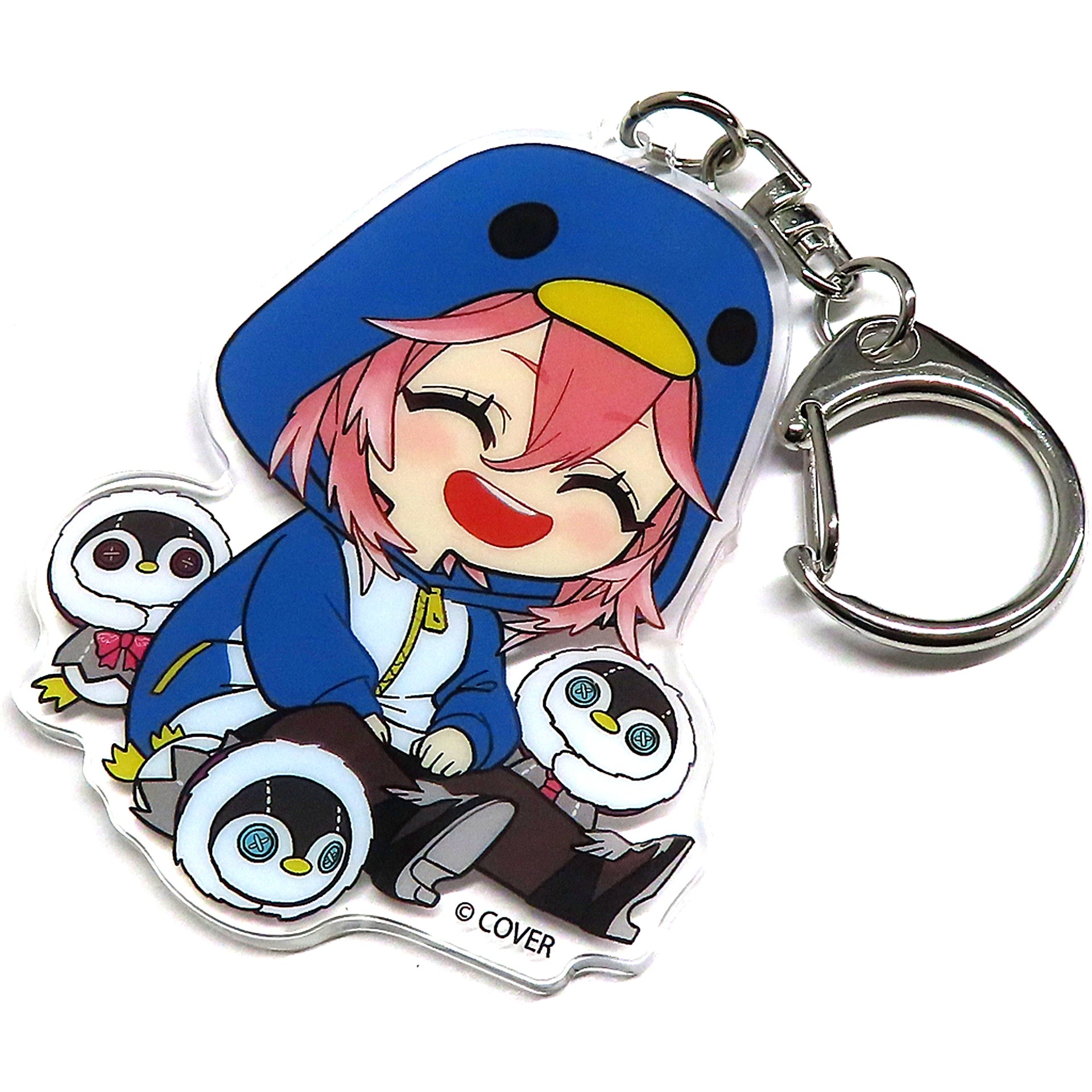 Takane Lui Hololive Penguin Random Acrylic Keychain 2nd Anniversary [USED]