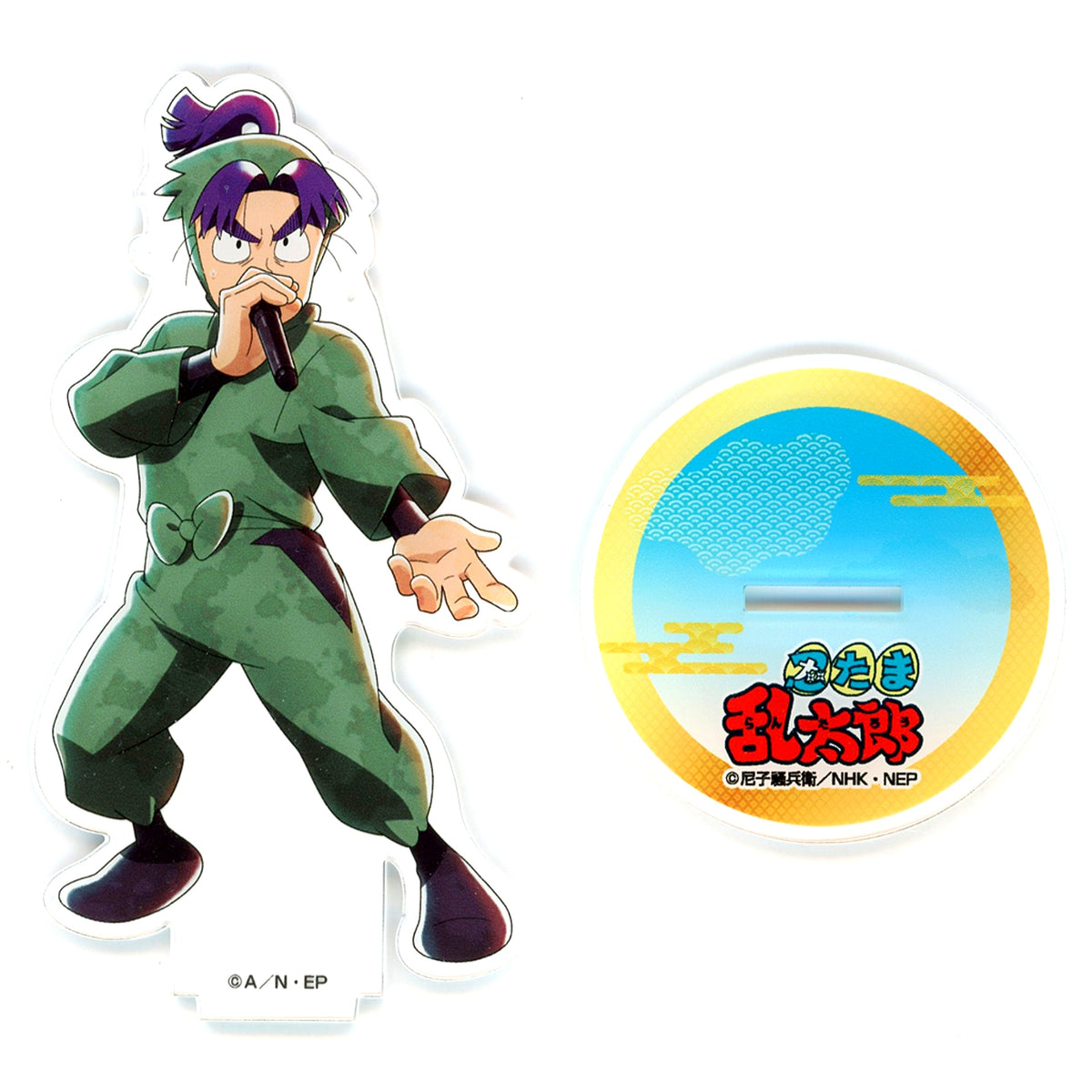 Monjiro Shioe Acrylic Stand Nintama Rantaro x JOYSOUND Directly Managed Store Collaboration Campaign [USED]