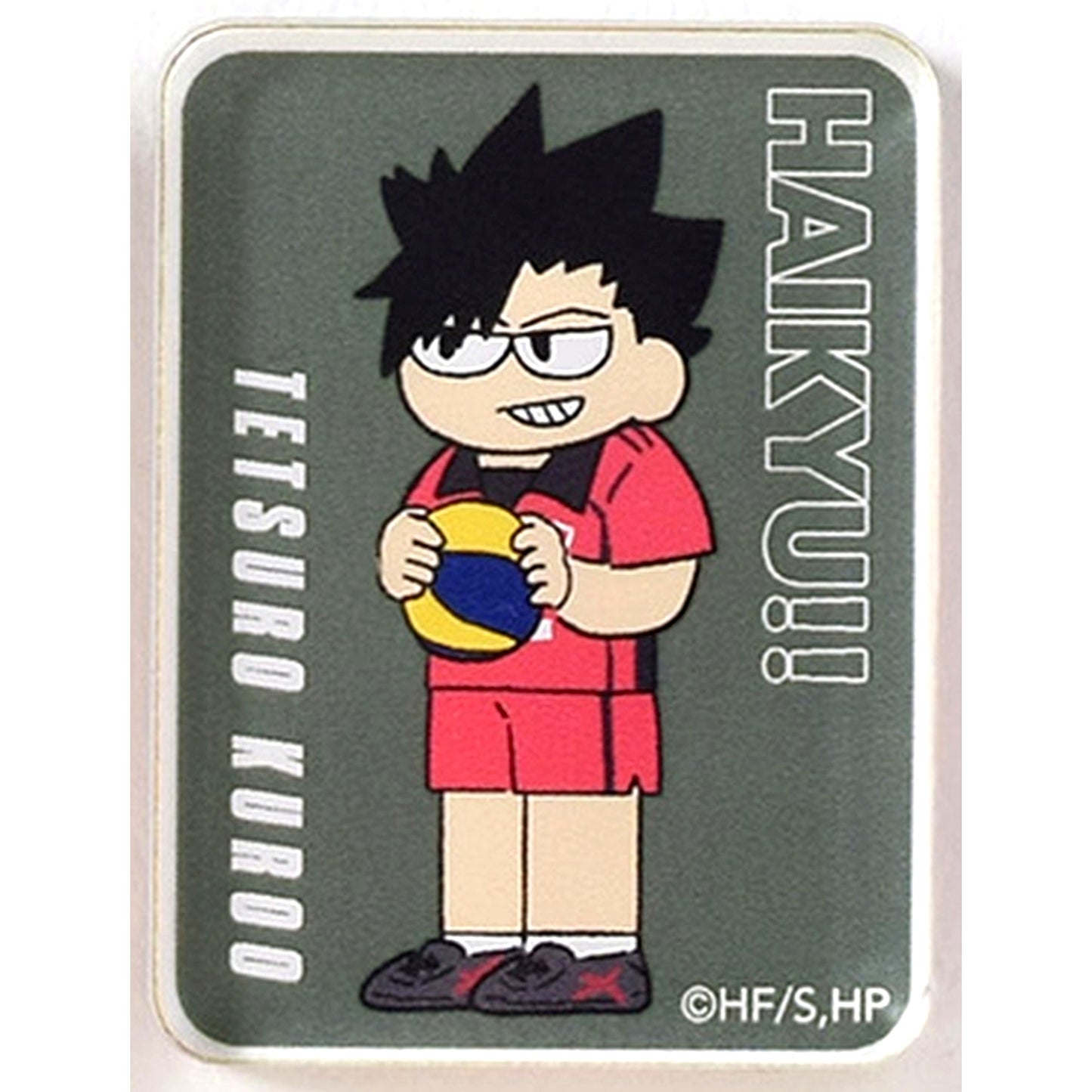 Tetsuro Kuroo Haikyu!! Jirori Trading Acrylic Block - Haruko Version [USED]