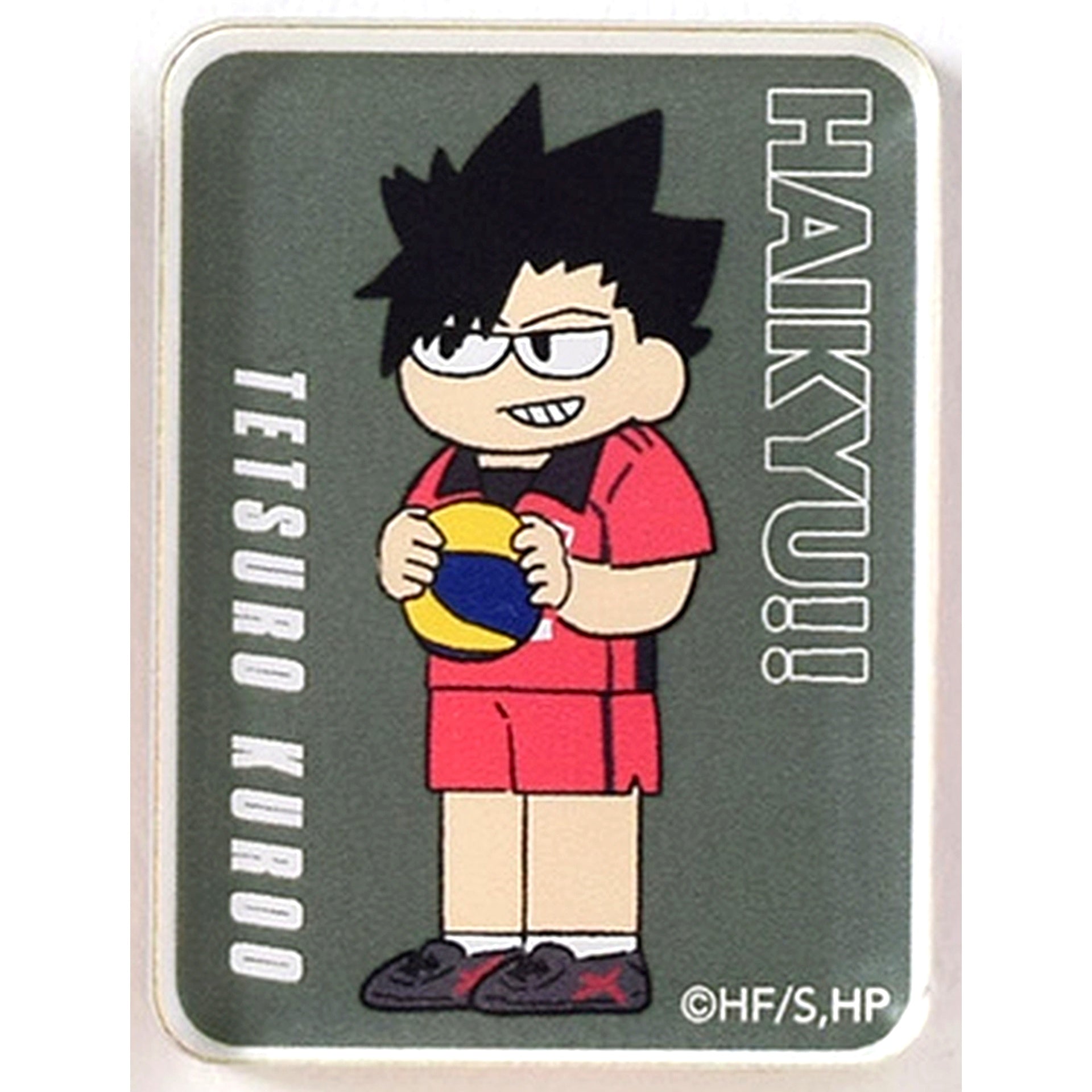 Tetsuro Kuroo Haikyu!! Jirori Trading Acrylic Block - Haruko Version [USED]
