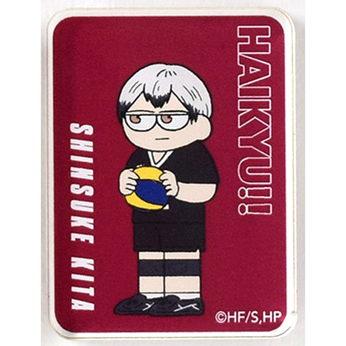 Shinsuke Kita Haikyu!! Jirori Trading Acrylic Block - Spring High Ver. [USED]