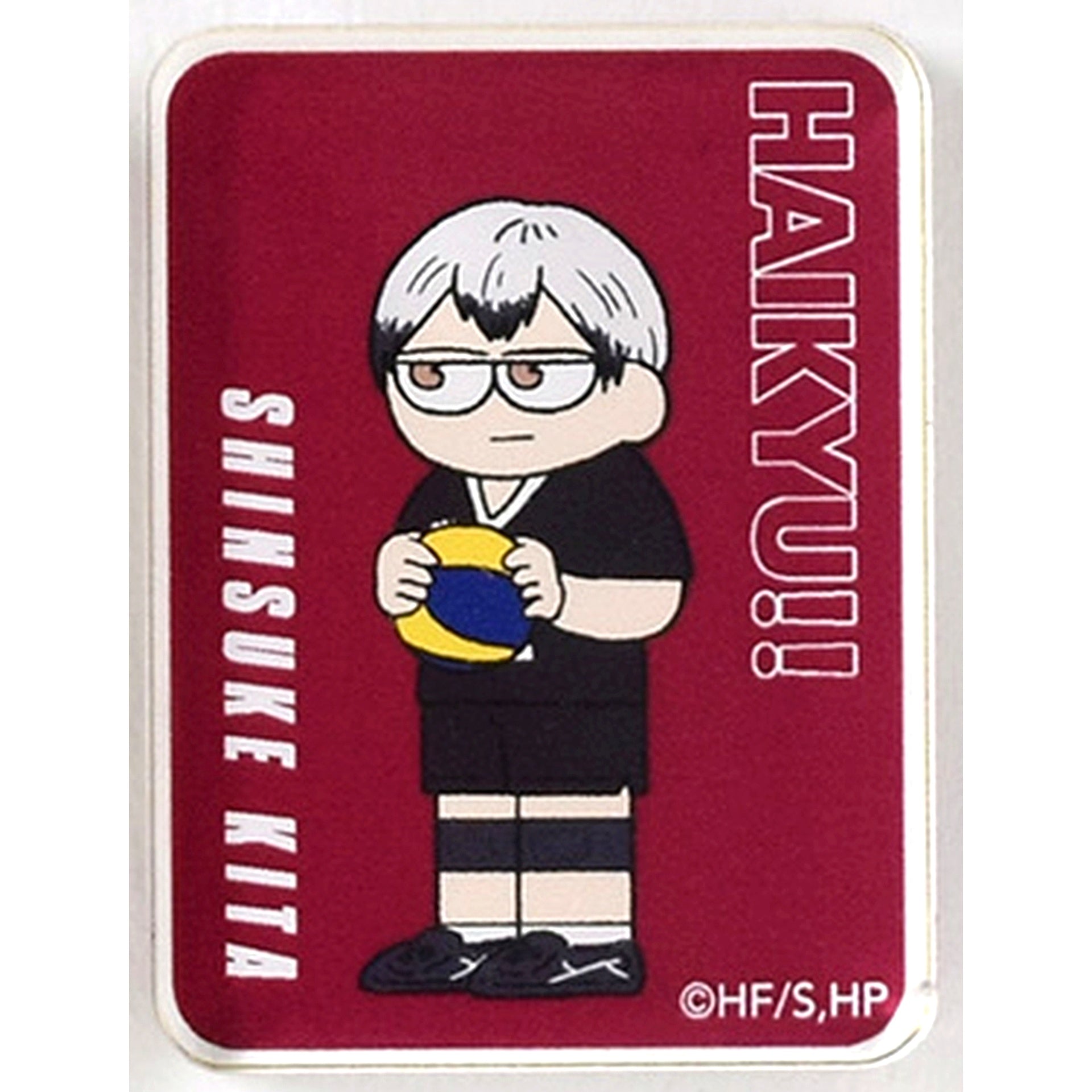 Shinsuke Kita Haikyu!! Jirori Trading Acrylic Block - Spring High Ver. [USED]