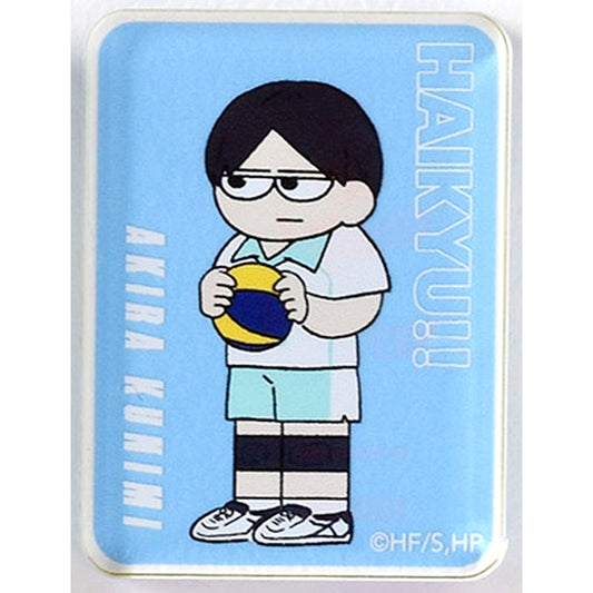 Akira Kunimi Sendai Ver. Haikyu!! Jirori Trading Acrylic Block [USED]