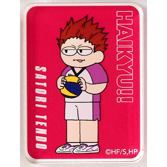 Satori Tendo Sendai Ver. Haikyu!! Jirori Trading Acrylic Block [USED]