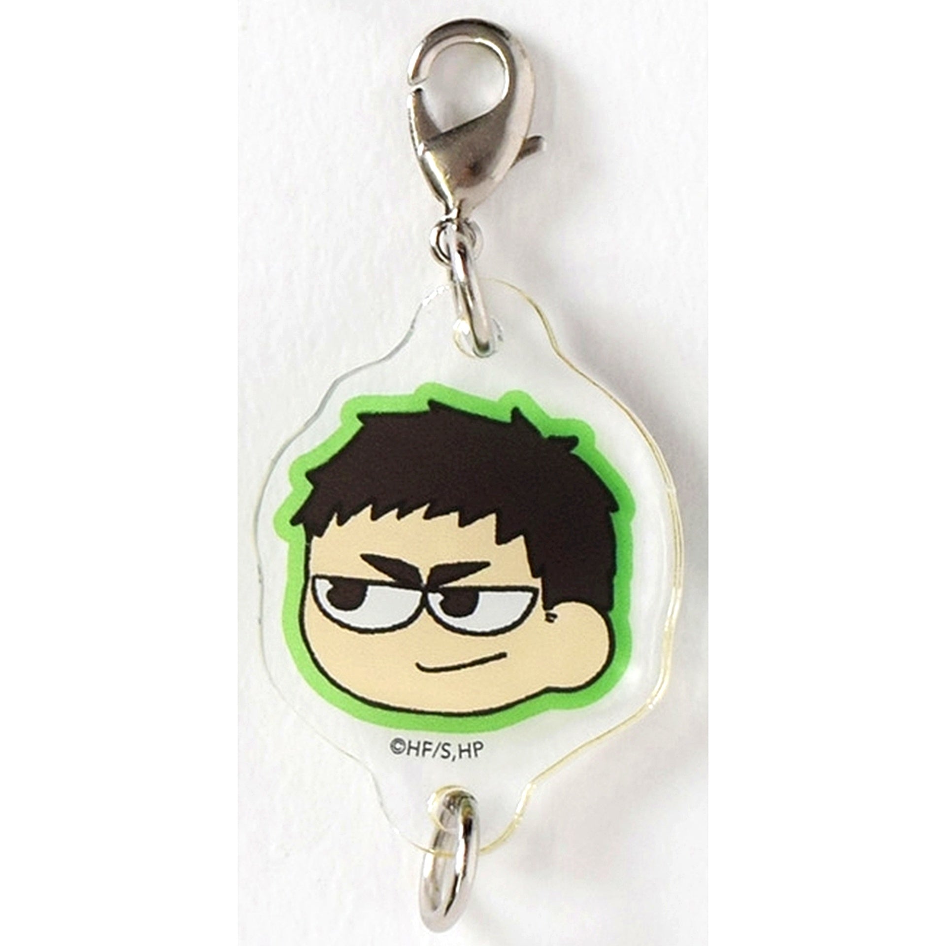 Daichi Sawamura Haikyu!! Jirori Trading Connecting Acrylic Charm Karasuno Ver. [USED]