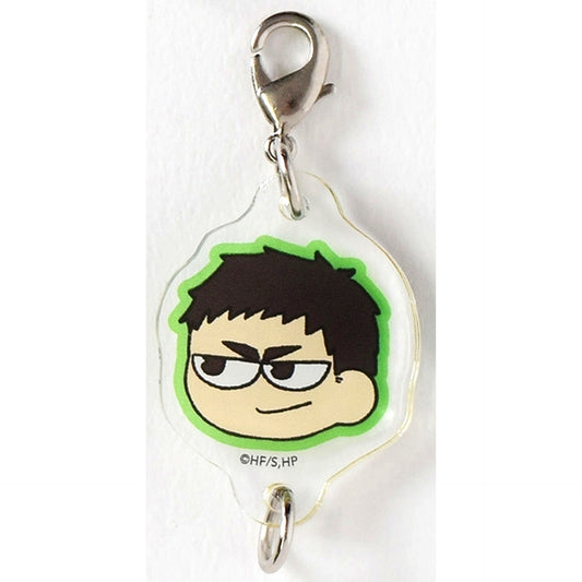 Daichi Sawamura Haikyu!! Jirori Trading Connecting Acrylic Charm Karasuno Ver. [USED]