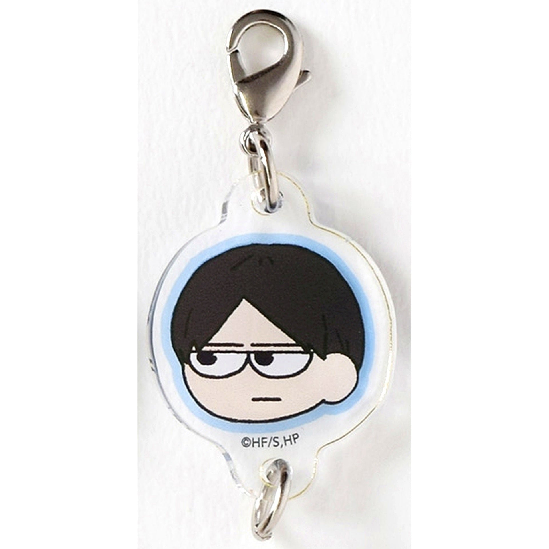 Akira Kunimi Haikyu!! Jirori Trading Connecting Acrylic Charm Sendai Ver. [USED]