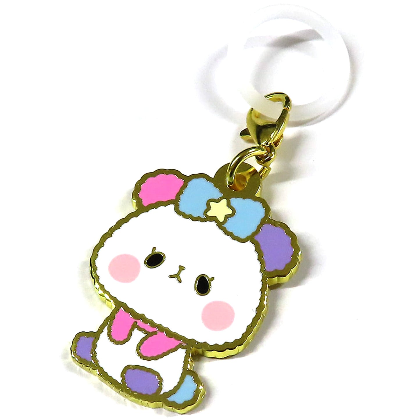 Mochimochi Panda Yumekawa Pan Metal Charm Markers Charm [USED]