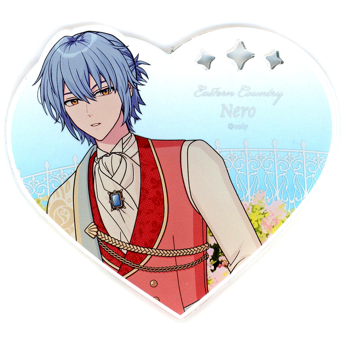 Nero Promise of Wizard in NAMJATOWN Wizard's Rose Garden Minigame Teatime with Wizard Success Prize Acrylic Plate [USED]
