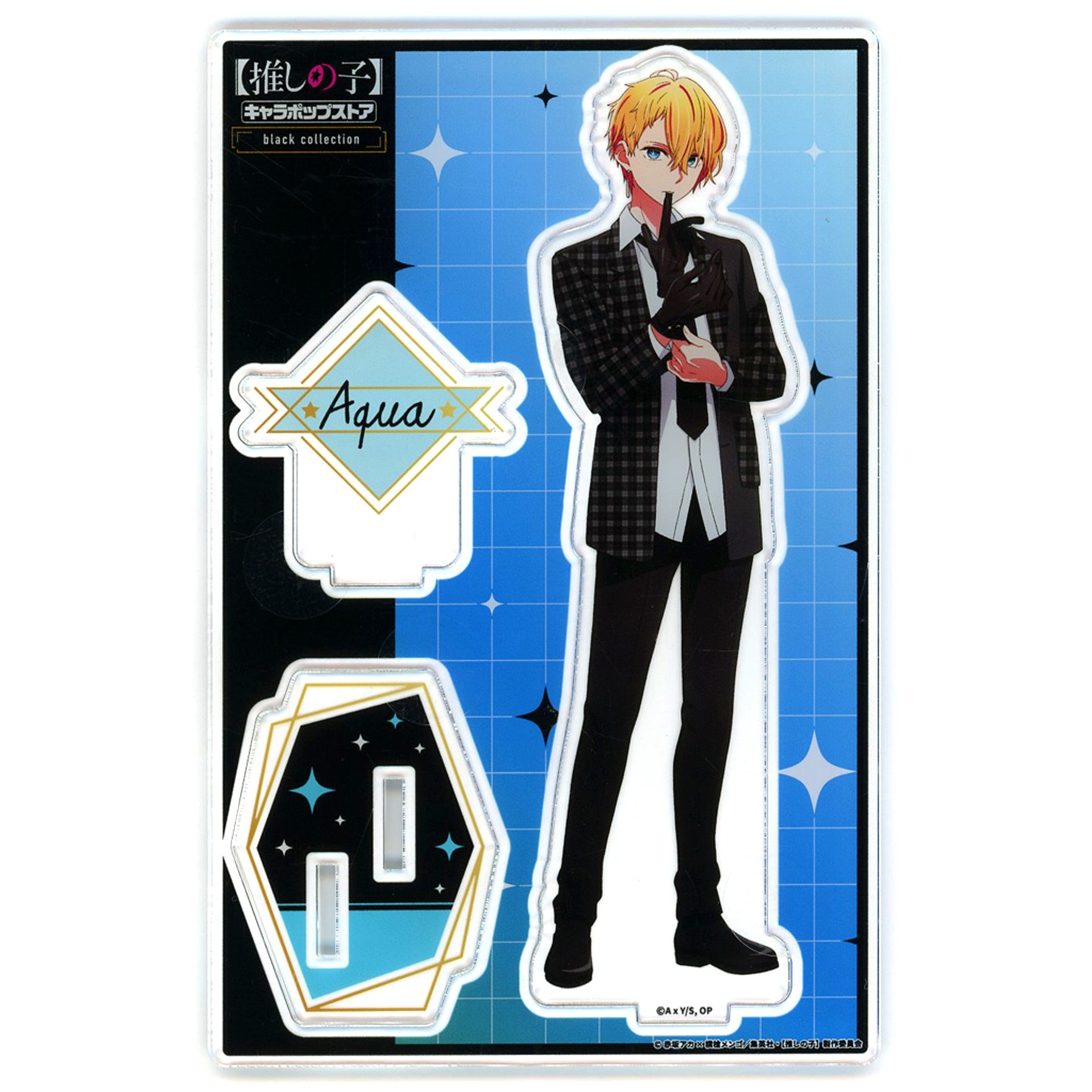 Aqua Hoshino Oshi no Ko Chara Pop Store black collection Acrylic Stand [USED]