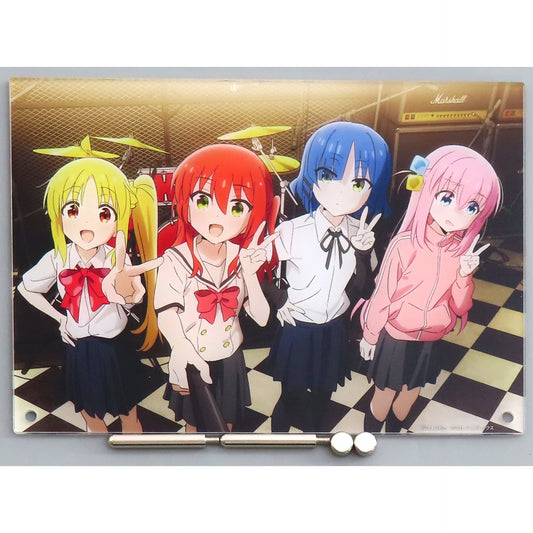 Kessoku Band A5 Acrylic Art Bonus for Bocchi the Rock! Exhibition Lawson Ticket Ltd Bundle Ticket [USED]