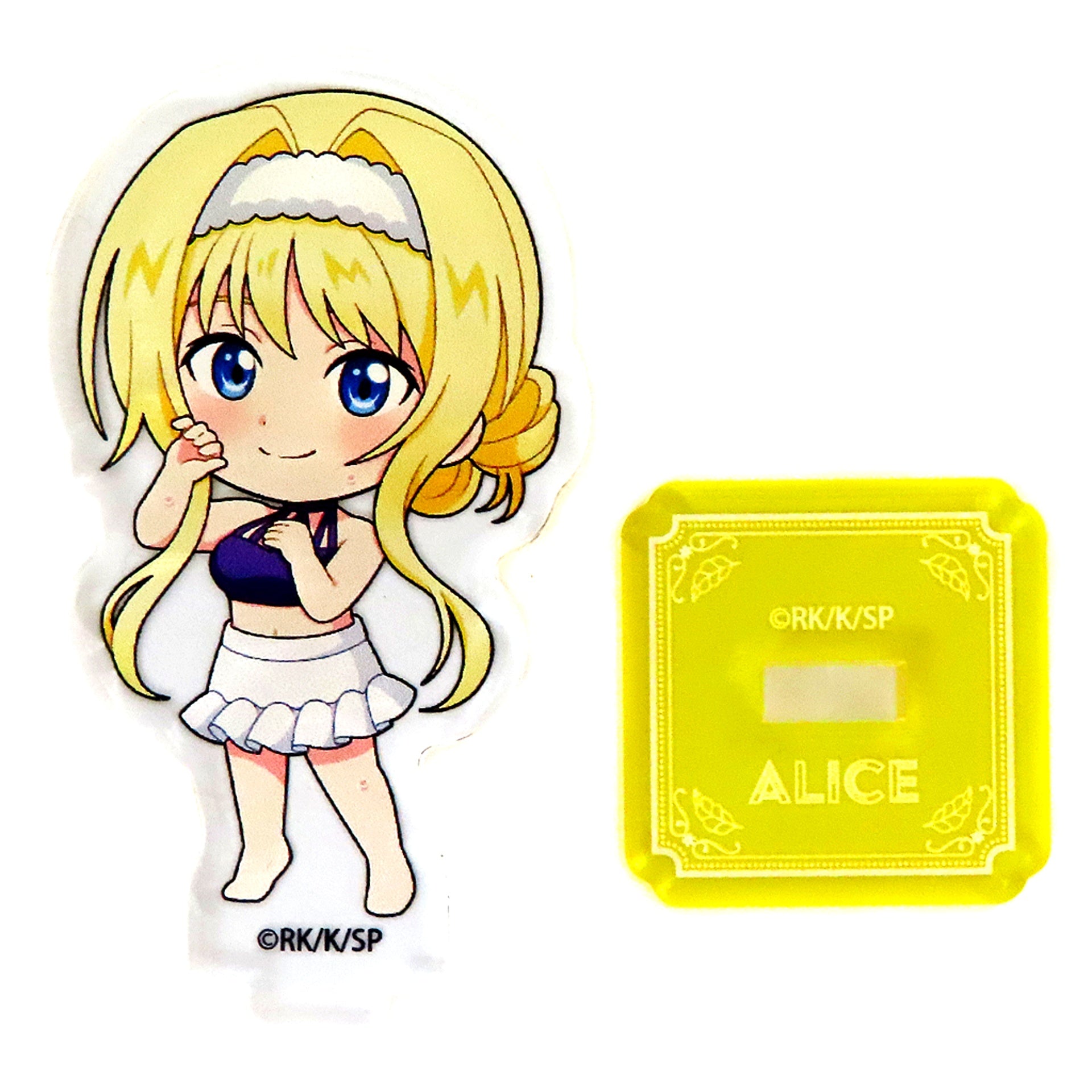 Alice Sword Art Online x Sauna Collab Sauna Art Online Mini Acrylic Stand Blind Sauna Ver. [USED]