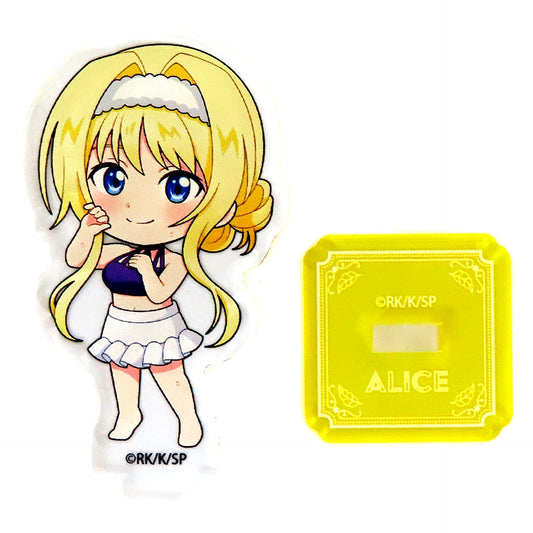 Alice Sword Art Online x Sauna Collab Sauna Art Online Mini Acrylic Stand Blind Sauna Ver. [USED]