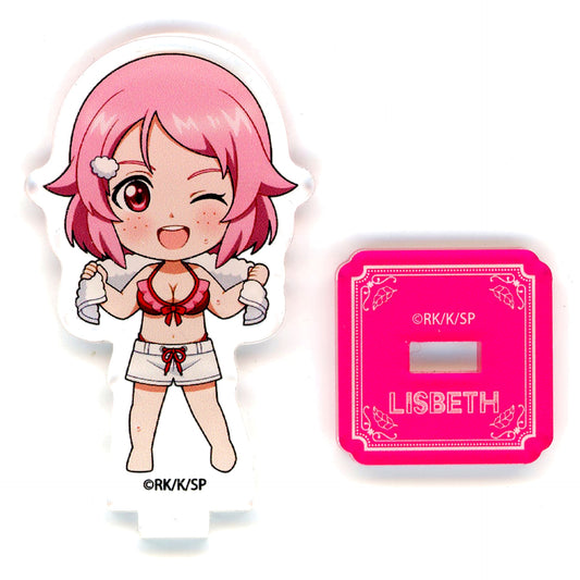 Lisbeth Sword Art Online x Sauna Collab Sauna Art Online Mini Acrylic Stand Blind Sauna Ver. [USED]