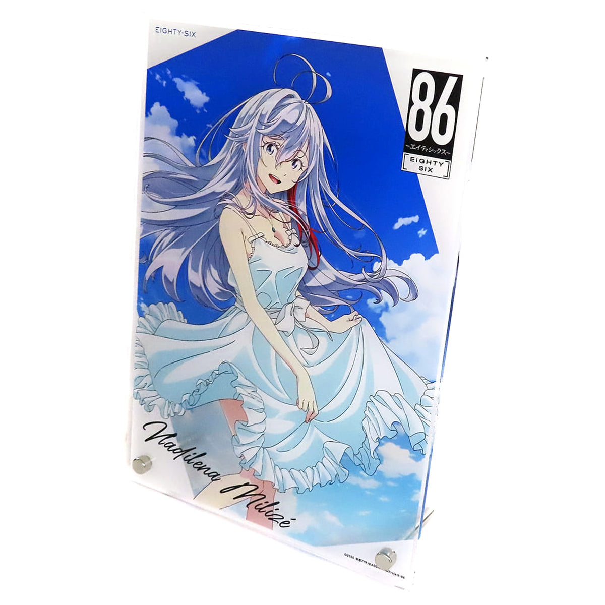 86 Vladilena Milize B5 Acrylic Plate Pop Up Shop Black-White in Yurakucho Marui Limited Acrylic Stands [USED]