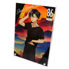 86 Shinei Nouzen B5 Acrylic Plate Pop Up Shop Black-White in Yurakucho Marui Limited Acrylic Stands [USED]